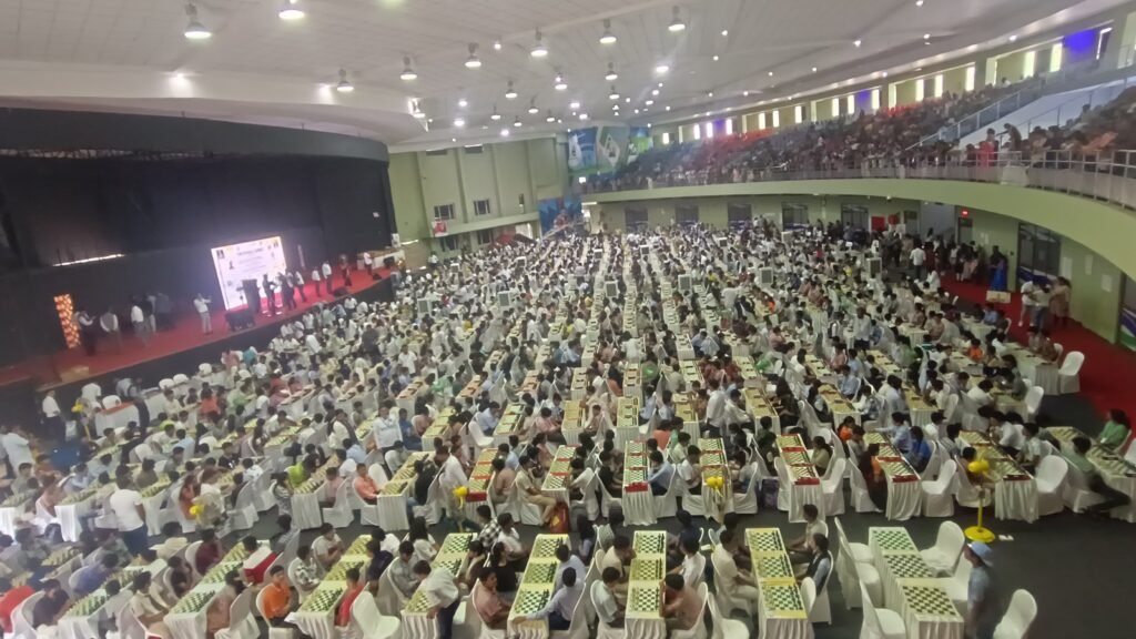 Inter School Chess Tournament at Rajagiri recognized by the Universal Records Forum (URF).